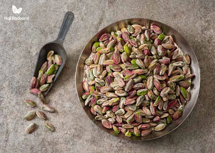 تهیه پسته بو داده در منزل