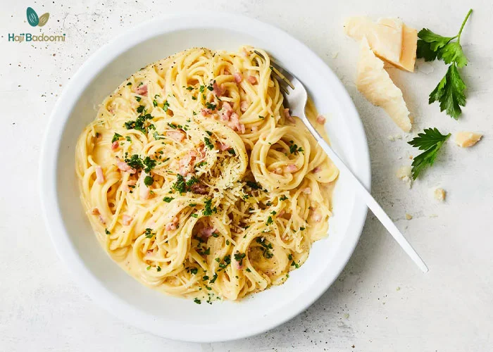 دستور پخت نودل پنیر پیتزا