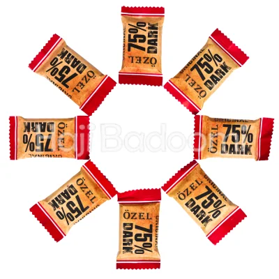 شکلات تلخ 75 درصد کرال اوزل